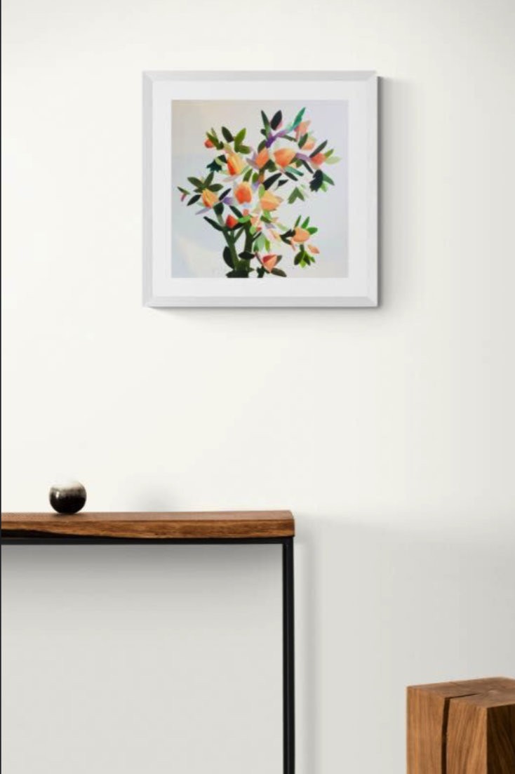 ABSTRACT FLOWER STUDY - IN ROOM - BY DANIEL HASSELMYR